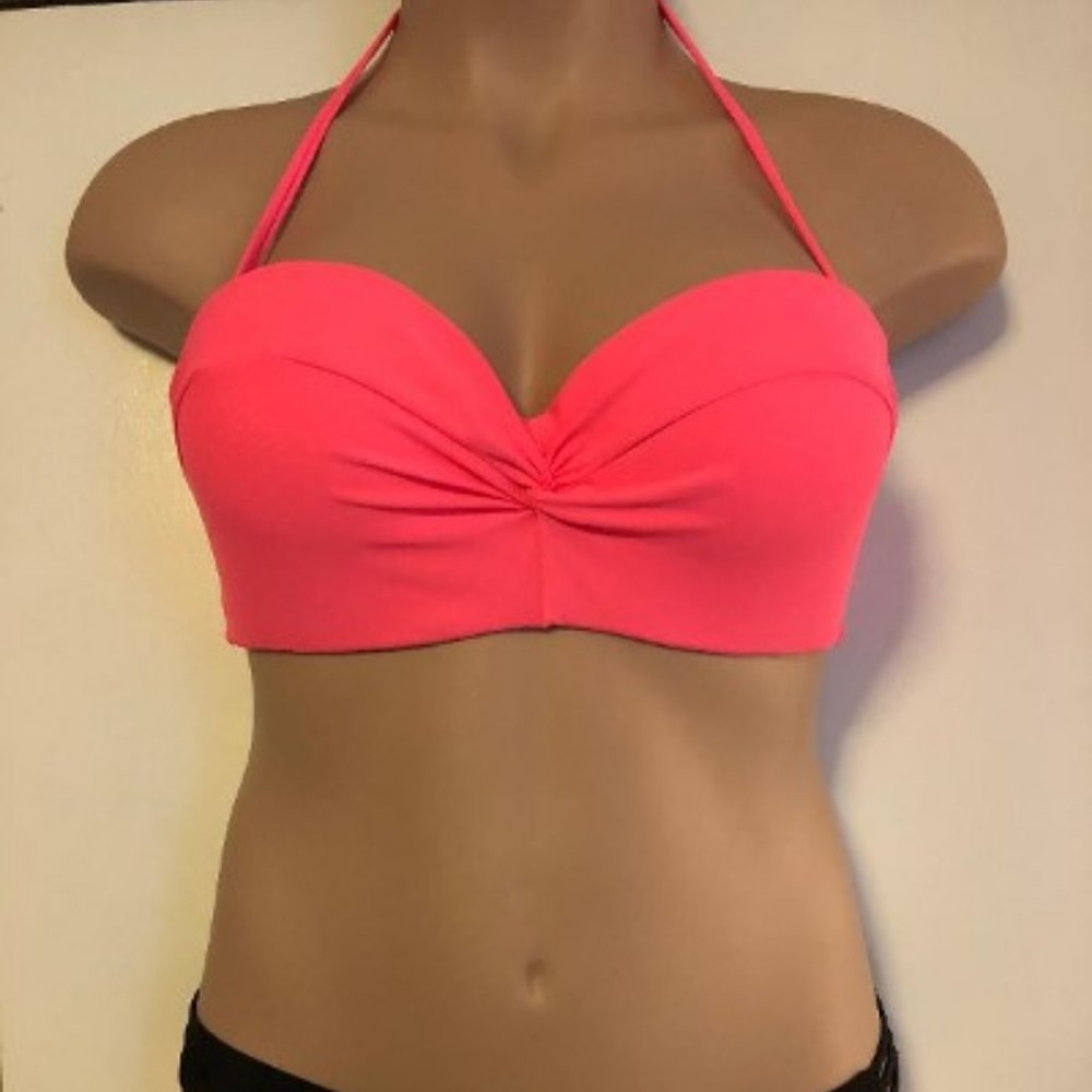 Coral Bikini Top